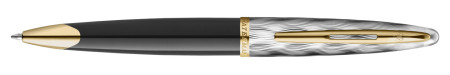 Waterman Carene Reflections of Paris Ballpoint Pen - Deluxe Black